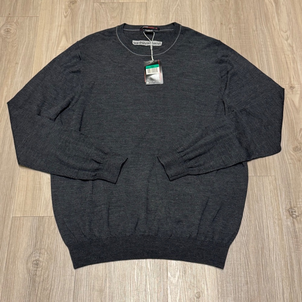 Nike Tiger Woods Collection Merino Wool Golf Sweater XL American Airlines Custom